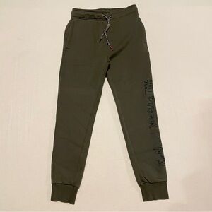 Tommy Hilfiger Denim Olive Green Joggers XS Men's Sweatpants